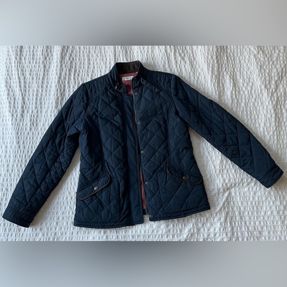 Orvis Quilted Navy Jacket - Picture 2 of 8